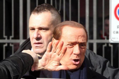 Silvio Berlusconi, hace unos días en Milán.