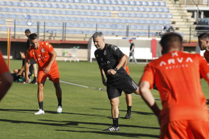 Primer entrenamiento de la Cultural. J. NOTARIO