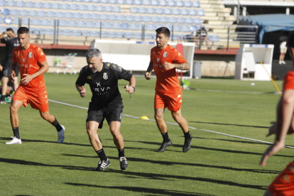 Primer entrenamiento de la Cultural. J. NOTARIO