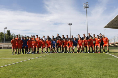 Primer entrenamiento de la Cultural. J. NOTARIO