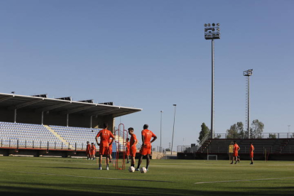 Primer entrenamiento de la Cultural. J. NOTARIO