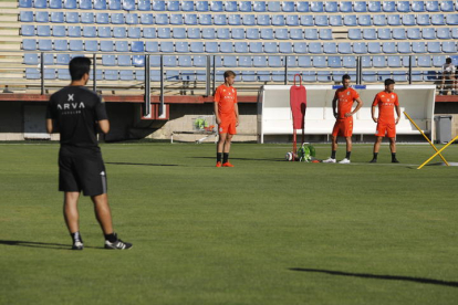 Primer entrenamiento de la Cultural. J. NOTARIO