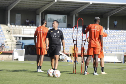 Primer entrenamiento de la Cultural. J. NOTARIO