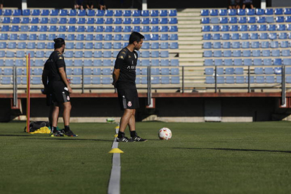 Primer entrenamiento de la Cultural. J. NOTARIO