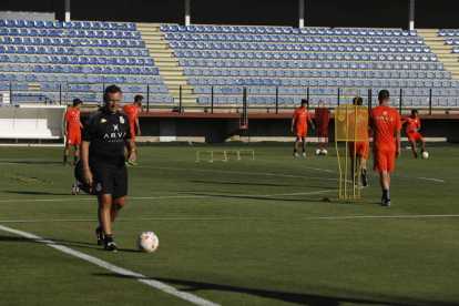 Primer entrenamiento de la Cultural. J. NOTARIO