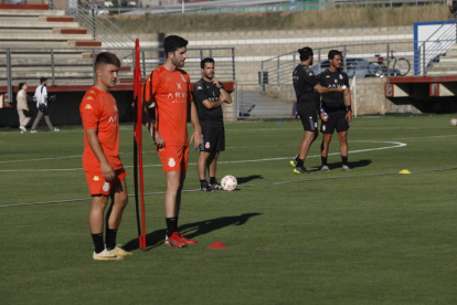 Primer entrenamiento de la Cultural. J. NOTARIO