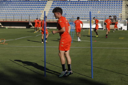 Primer entrenamiento de la Cultural. J. NOTARIO