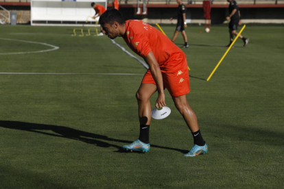 Primer entrenamiento de la Cultural. J. NOTARIO