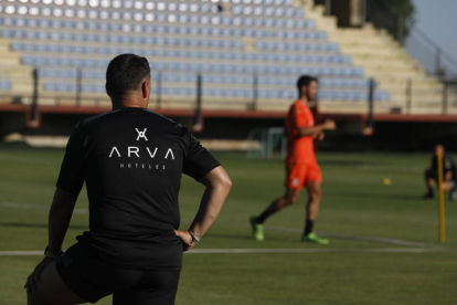 Primer entrenamiento de la Cultural. J. NOTARIO