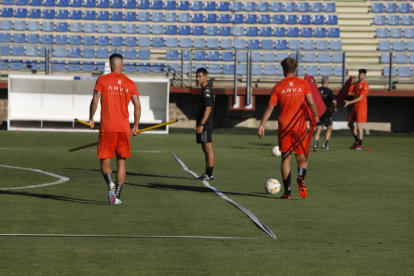 Primer entrenamiento de la Cultural. J. NOTARIO