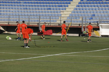 Primer entrenamiento de la Cultural. J. NOTARIO