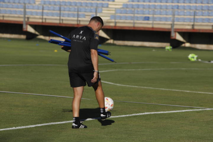 Primer entrenamiento de la Cultural. J. NOTARIO