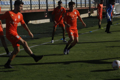 Primer entrenamiento de la Cultural. J. NOTARIO