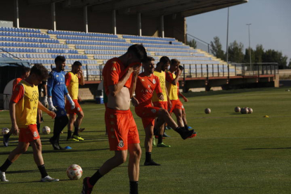 Primer entrenamiento de la Cultural. J. NOTARIO