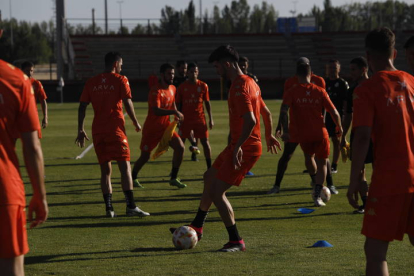 Primer entrenamiento de la Cultural. J. NOTARIO