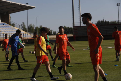 Primer entrenamiento de la Cultural. J. NOTARIO