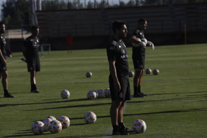 Primer entrenamiento de la Cultural. J. NOTARIO