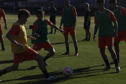 Primer entrenamiento de la Cultural. J. NOTARIO