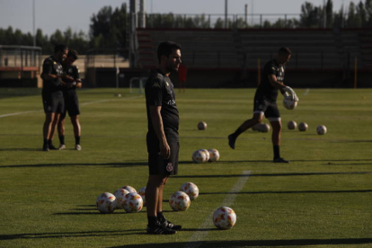 Primer entrenamiento de la Cultural. J. NOTARIO