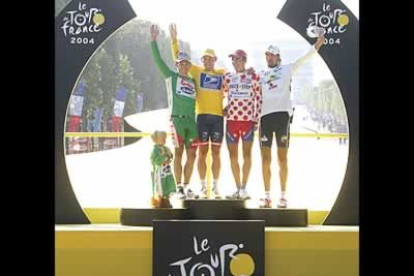 Jan Ullrich, el único ciclista alemán que figura en el palmarés del Tour de Francia (1997), terminó en cuarto lugar.