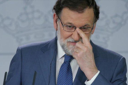 Mariano Rajoy,  expresidente del Gobierno.