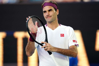 Federer levantó siete bolas de partido ante Sandgren.