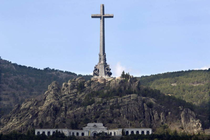 Fotografía de archivo del Valle de los Caídos, donde están los restos del dictador.
