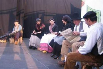 L-™Escarpín es la sección de teatro del grupo Tsaciana, de Villablino