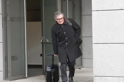 Jordi Pujol Ferrusola, a su llegada a la Audiencia Nacional el pasado 11 de febrero.