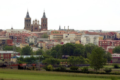Vista general de la ciudad de Astorga