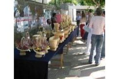 El mercadillo expuso los trabajos de los talleres ocupacionales
