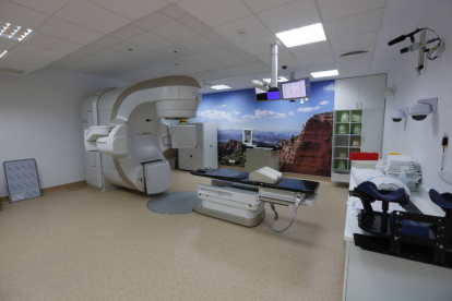 Unidad de radioterapia del Hospital de León. MARCIANO PÉREZ