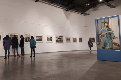 La exposición de Gervasio Sánchez en El Palacín puede visitarse hasta el 27 de marzo. DL