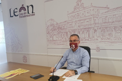 El concejal de Participación Ciudadana del Ayuntamiento de León, Nicanor Pastrana. AYUNTAMIENTO DE LEÓN
