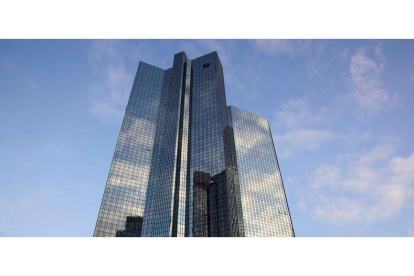 La sede central del Deutsche Bank en Frankfurt. EFE