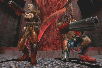 El conocido videojuego Quake III Arena.