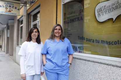 Las doctoras Cristina Rodríguez y Zulima Suárez. RAMIRO