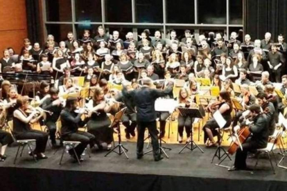 La Orquesta y Coro de la Universidad Autónoma de Madrid. DL