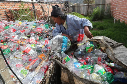 Proyecto ‘reciclandantes’ en Bolivia. MARTÍN ALIPAZ