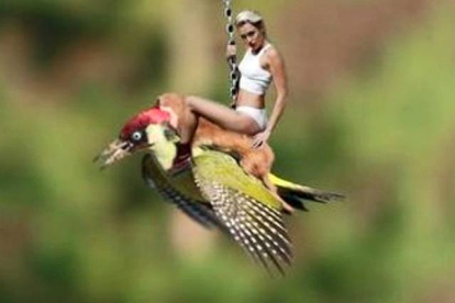 Miley Cyrus, otra que vuela con el meme del día.