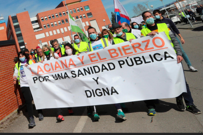 Una imagen de la última Marcha Blanca en defensa de la sanidad publica. ANA F. BARREDO