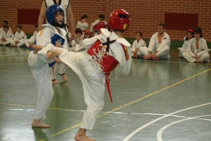 Escuela deportiva de taekwondo de Valencia de Don Juan. MEDINA