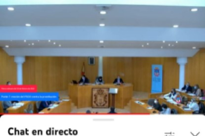 El Ayuntamiento de San Andrés celebra su primera sesión plenaria en directo, DL