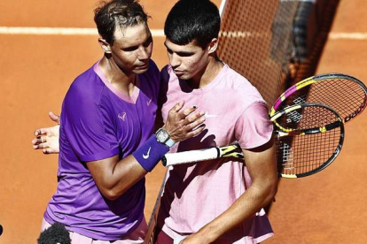 Nadal y Alcaraz encabezan la clasificación ATP. EFE