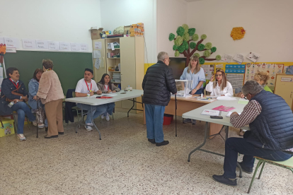 Votación en Villaseca de Laciana. ARAUJO