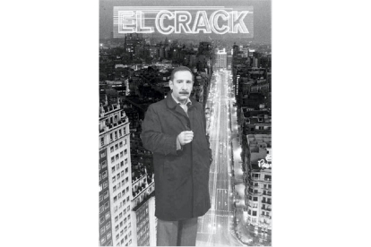 El actor navarro en una de las imágenes de la película 'El Crack' (Garci, 1981).