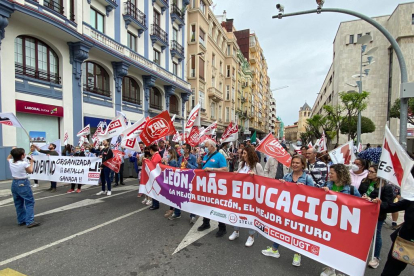 Manifestación de estudiantes. RAMIRO