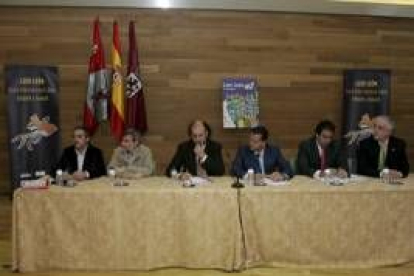 Jesús Ferrajón, Wenceslao Álvarez, Rogelio Blanco, Mario Amilivia, Alberto Gutiérrez y Juan Campal