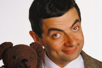 El actor británico Rowan Atkinson, mister Bean.