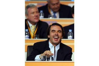 José María Aznar, en el 15º congreso del PP, el 3 de octubre del 2004.